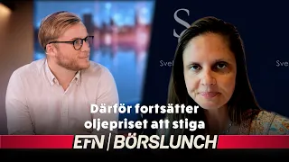Analytikerns dystra oljeprognos: “Kan lätt stiga 20 dollar till”