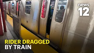 Man dragged by subway train after door incident at Brooklyn station, police say