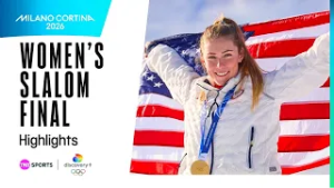 SUPER SHIFFRIN ENDS MEDAL DROUGHT! ? | Women’s Slalom Highlights | Winter Olympics 2026