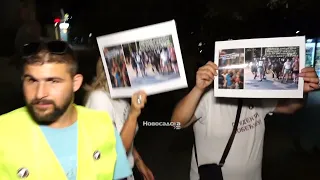 Blokaderi napali ekipu Novosadske TV u Bačkoj Palanci