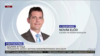 Tiszás párttevékenységet folytathatott a katonai nemzetbiztonsági szolgálat főigazgató-jelöltje