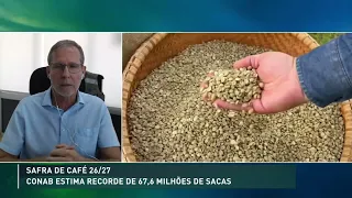 26/27 Coffee Harvest: Conab estimates a record 67.6 million bags