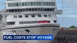 US cruise ship suspends global voyage due to fuel costs, stranding 200 passengers