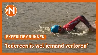 Borstcrawlen tegen kanker: Marcel bezoekt Groningen Swim Challenge | Expeditie Grunnen