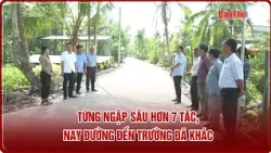 Once flooded over 2 feet deep, the path to school is now transformed | CT-TDT