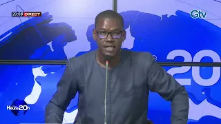 GTV - Abdoulaye Dieye has presented the 8 PM Nightly News