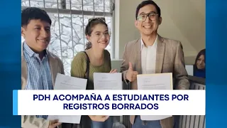PDH investiga alteración de registros académicos denunciada por estudiantes de la USAC