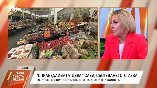 Мая Манолова: Надценки от 80% до 130%. Предстои зима и нещата ще станат още по-сериозни