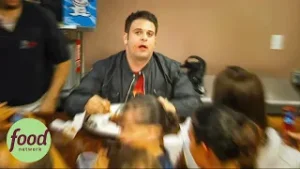 Adam Richman DEFEATED By Spicy Wings Made With Ghost Chilli Pepper Extract! | Man V. Food