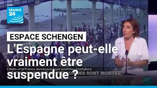 Ceuta : "Aucun texte ne permet d'écarter un État" de l'espace Schengen • FRANCE 24