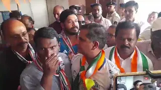 Goan Reporter ::: Congress Leaders AT GSUDA office in regard to Campal Football Ground issue