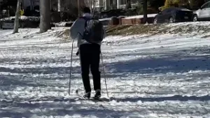 Raleigh roads improve slowly as residents embrace snowy day adventures