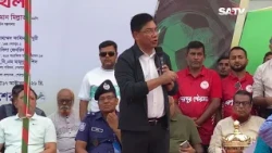 জনগণ, প্রশাসন ও রাজনীতিবিদ একসঙ্গে কাজ করায় সফলতা আসছে: বিমানমন্ত্রী | SATV