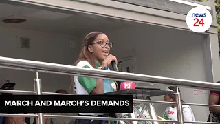 Jacinta Ngobese-Zuma highlights several factors March and March want government to address