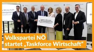 Lower Austrian People's Party Launches "Economic Task Force"