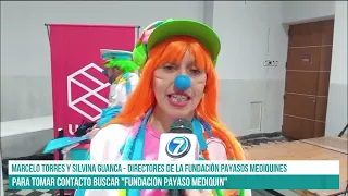 PAYASOS MEDIQUINES. ACTO DE COLACION DE PAYASOS TERAPEUTICOS EN LA USINA CULTURAL #canal7salta