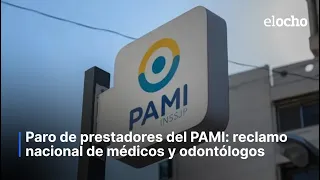 PAMI PROVIDERS' STRIKE