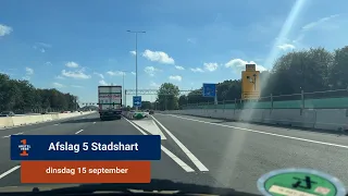 City Center exit moved by over a kilometer: drivers using navigation need to be extra careful