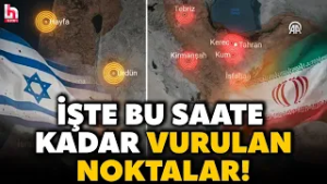 BÖLGESEL SAVAŞ RİSKİ... ABD ve İsrail'in başlattığı savaşa İran da bu noktaları vurarak yanıt verdi!