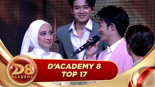 Ciye Ciyeee Afan! Kasih Semangat ke Clara, Bikin Gemas | DA8 Top 17