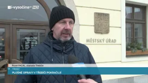 PLOŠNÉ OPRAVY V TŘEBÍČI POKRAČUJÍ