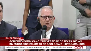 Gobierno dominicano y Universidad de Texas inician investigación e áreas de geología e hidrocarburos