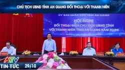 CHAIRMAN OF AN GIANG PROVINCIAL PEOPLE'S COMMITTEE DIALOGUES WITH YOUTH