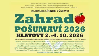 Pozvánka na Zahradu Pošumaví 2026