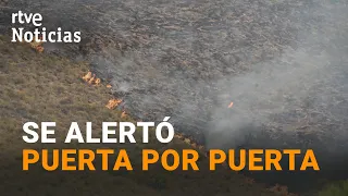 ALMERIA WILDFIRE | Residents were alerted "DOOR TO DOOR" | RTVE News