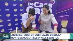 DCEC - Want to make a great Caldo de Bola? Today we’ll give you the recipe and secrets