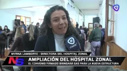 The province of Río Negro confirmed gas works for the Zonal Hospital