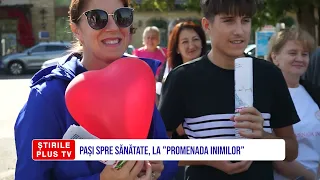PAȘI SPRE SĂNĂTATE, LA ”PROMENADA INIMILOR”