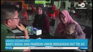 BAKTI SOSIAL DAN PAMERAN UMKM MERIAHKAN HARI JUANG TNI