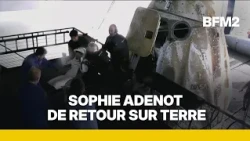Les premières images de Sophie Adenot après sa sortie de la capsule Crew Dragon