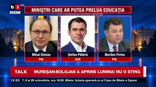 TALK B1. N. Dan a ajuns în SUA/Vizită CU MIZĂ URIAȘĂ/GRINDEANU vrea să impună un vot negativ. P1