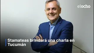 STAMATEAS TO GIVE A TALK IN TUCUMÁN