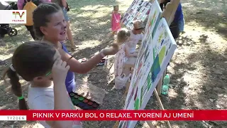 Piknik v parku bol o relaxe, tvorení aj umení