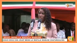 Serikali yafungua tena chuo cha kilimo na teknolojia cha Wafula Wabuge baada ya miaka 10