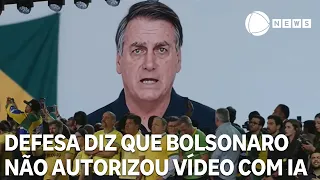 Bolsonaro’s defense says he did not authorize AI video shown at PL convention