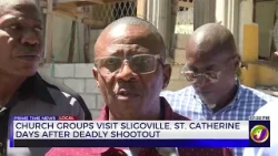 Church Groups Visit Sligoville, St. Catherine Days After Deadly Shootout  | TVJ News