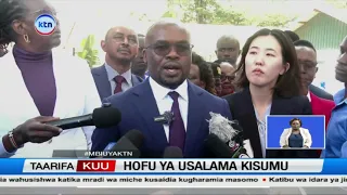 Omollo awahakikishia viongozi wa Linda Mwananchi usalama kuelekea mkutano Homa Bay