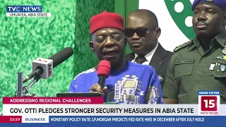 Gov. Otti Pledges Stronger Security Measures In Abia State
