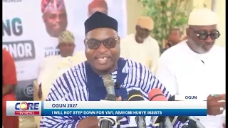Ogun 2027: I will not step down for Yayi, Abayomi Hunye insists...!