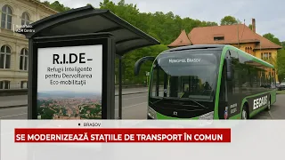SE MODERNIZEAZĂ STAȚIILE DE TRANSPORT ÎN COMUN  DIN BRAȘOV