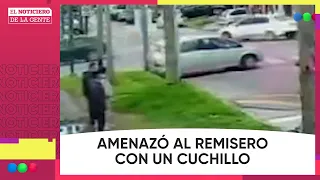 He tried to steal a taxi driver's car, but he couldn't drive. #ThePeople'sNews