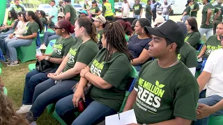 UNDP and Ministry Partner With UB Students to Plant 50 Trees Across Belmopan