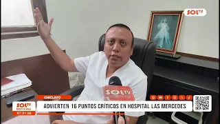 Chiclayo: advierten 16 puntos críticos en hospital Las Mercedes
