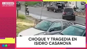 PERDIÓ el CONTROL del AUTO y MATÓ a un HOMBRE en Isidro Casanova #ElNotidelaGente