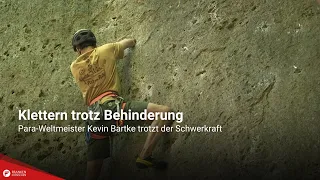 Climbing Despite a Disability: Para World Champion Kevin Bartke Defies Gravity