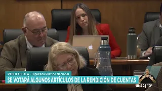 National Party Deputy Pablo Abdala considers the Accountability Report bill to be poor